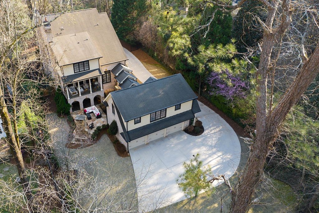 At $2.495 Million, Atlanta, Georgia Home Showcases a Timeless Blend of Stone, Brick, and Enchanting Shingled Gables