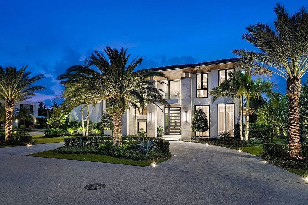 Introducing a stunning new listing in Boca Raton, Florida, located at 2398 Areca Palm Road. This magnificent custom-built estate boasts 6 bedrooms and 9 bathrooms within its spacious 7,523 square feet of living space. Situated on an expansive lot of 0.36 acres in the prestigious Royal Palm Yacht & Country Club, this brand-new home offers luxurious amenities and impeccable design.