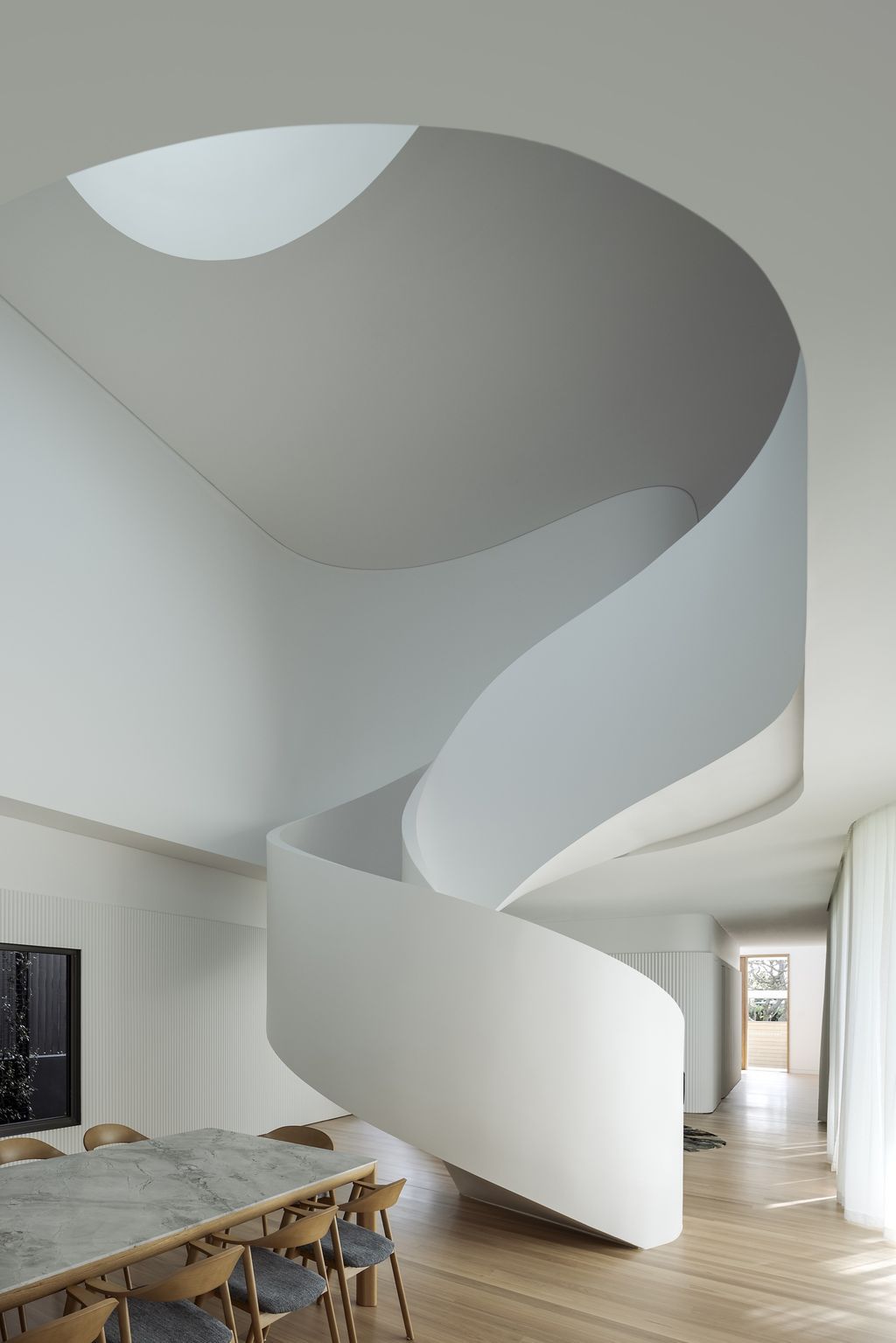 Boomerang House with Subtle, Captivating Design by Joe Adsett Architects