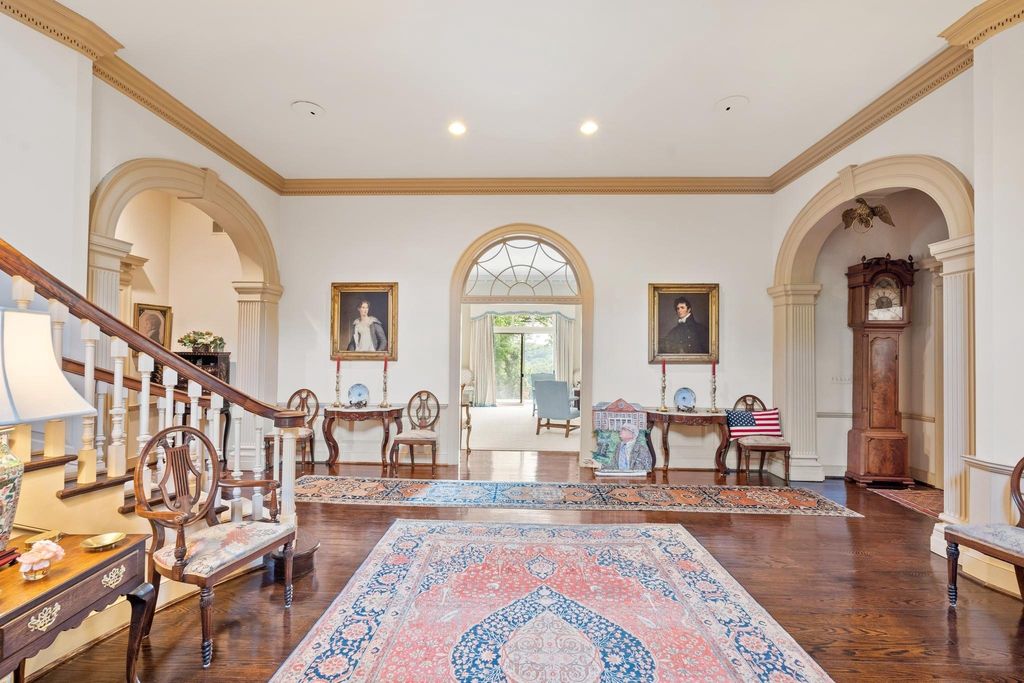 Breathtaking French Provincial Masterpiece Overlooking the Potomac River in Virginia: Priced at $25 Million