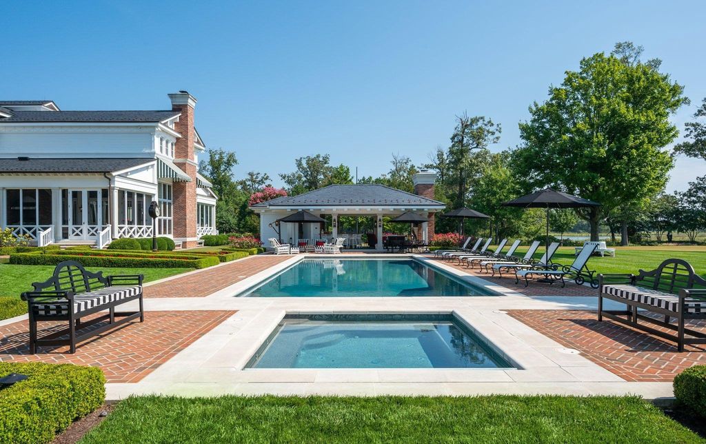 Cecilia's Point: A Magnificently Resplendent and Captivating Estate in Trappe, Maryland, Offered at $14.5 Million