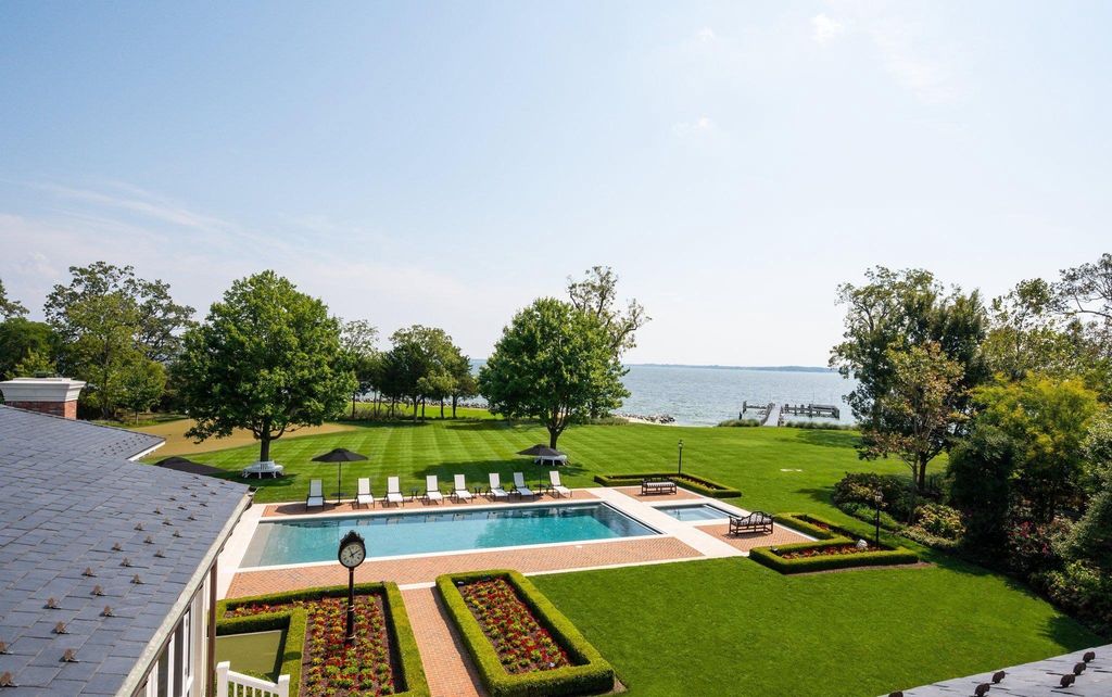 Cecilia's Point: A Magnificently Resplendent and Captivating Estate in Trappe, Maryland, Offered at $14.5 Million