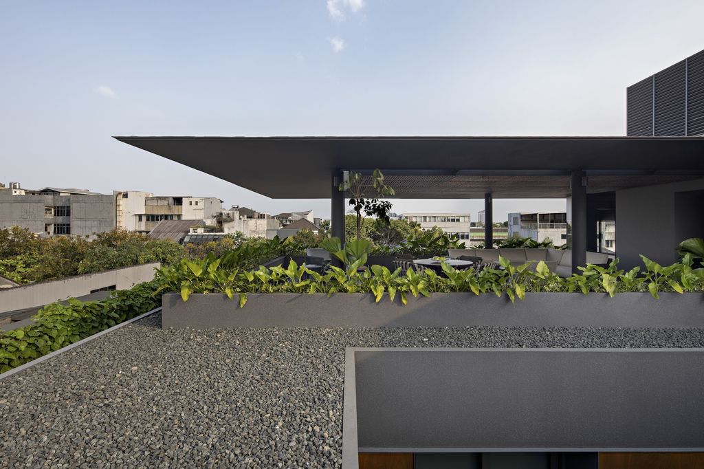 Ciasem House, Features Three Delicately Stacked Box by STUDIOKAS