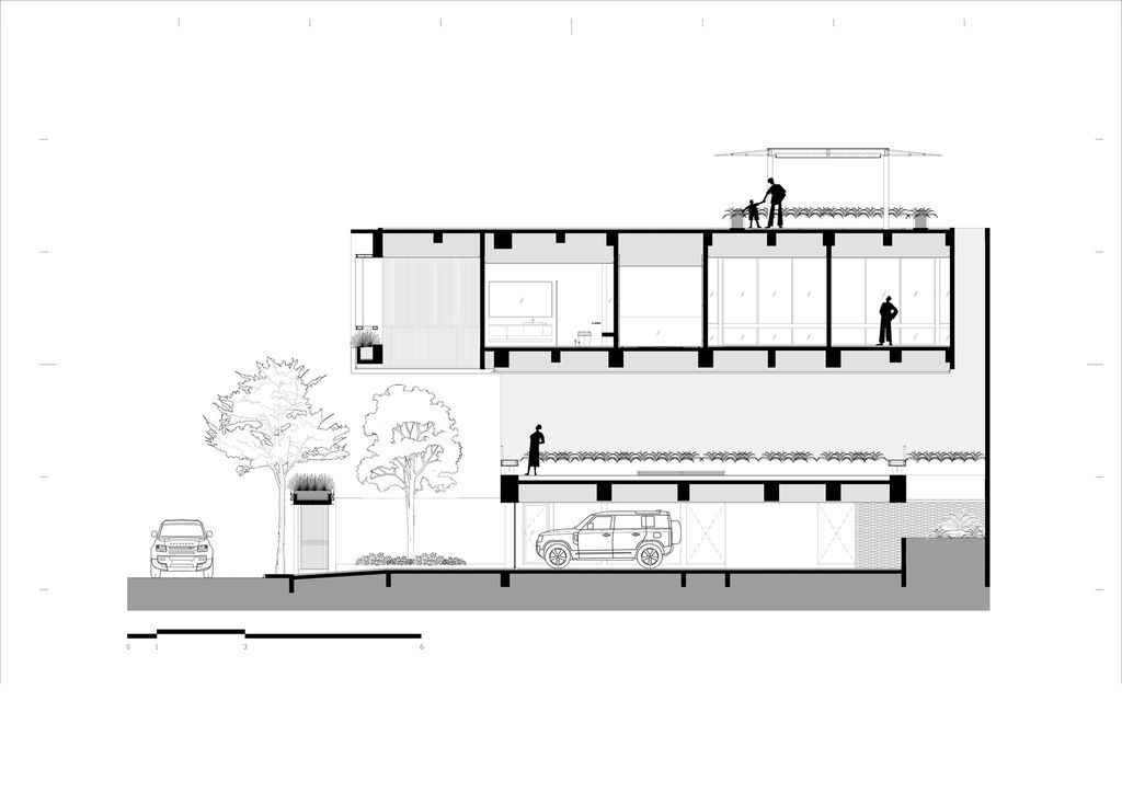 Ciasem House, Features Three Delicately Stacked Box by STUDIOKAS