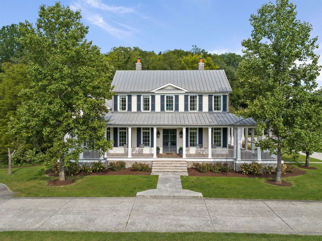 Countryside Paradise: $12.5 Million Trophy Farm in Franklin, Tennessee Offers Breathtaking Views of Rolling Hills and Pastures