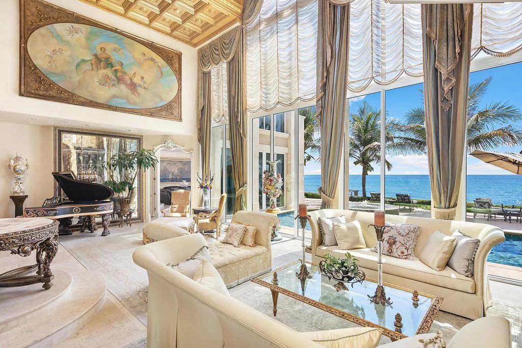 Imagine waking up to a stretch of your own private beach along the east coast of the renowned luxury destination of Florida. This sandy oasis spans over half an acre and offers an unparalleled coastal living experience, located 4217 S Ocean Blvd, Highland Beach, FL