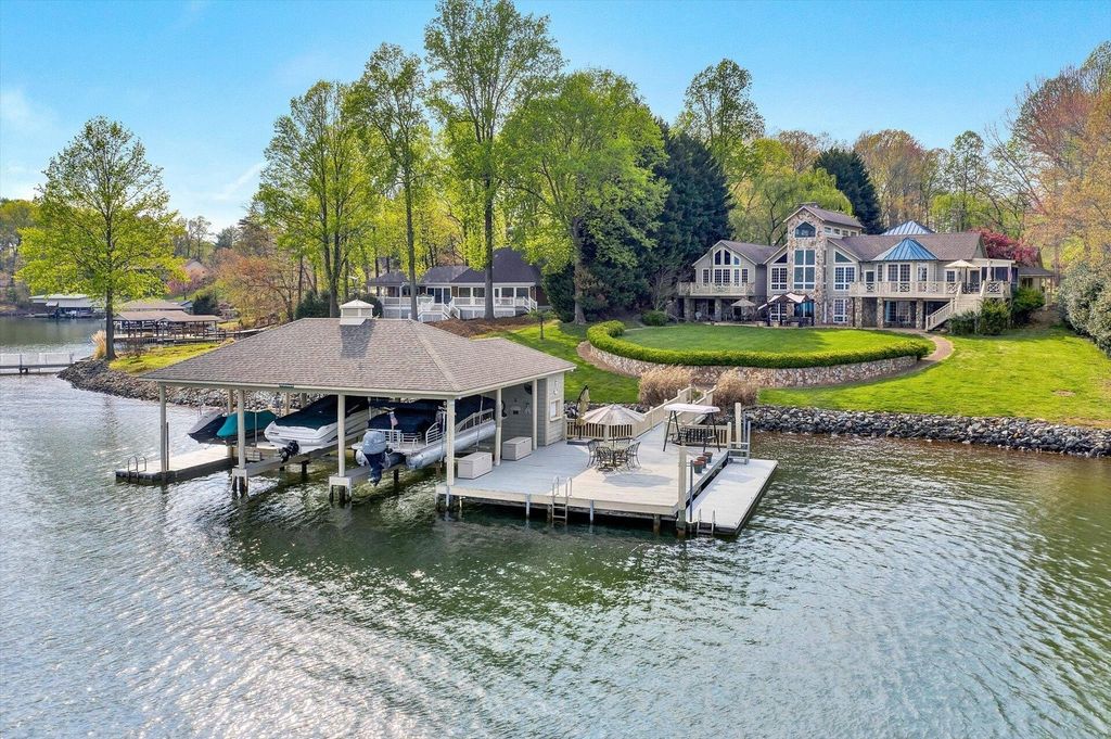 Exceptional Penhook, Virginia Residence: A Lakefront Haven of Architectural Elegance, Priced at $3.3 Million