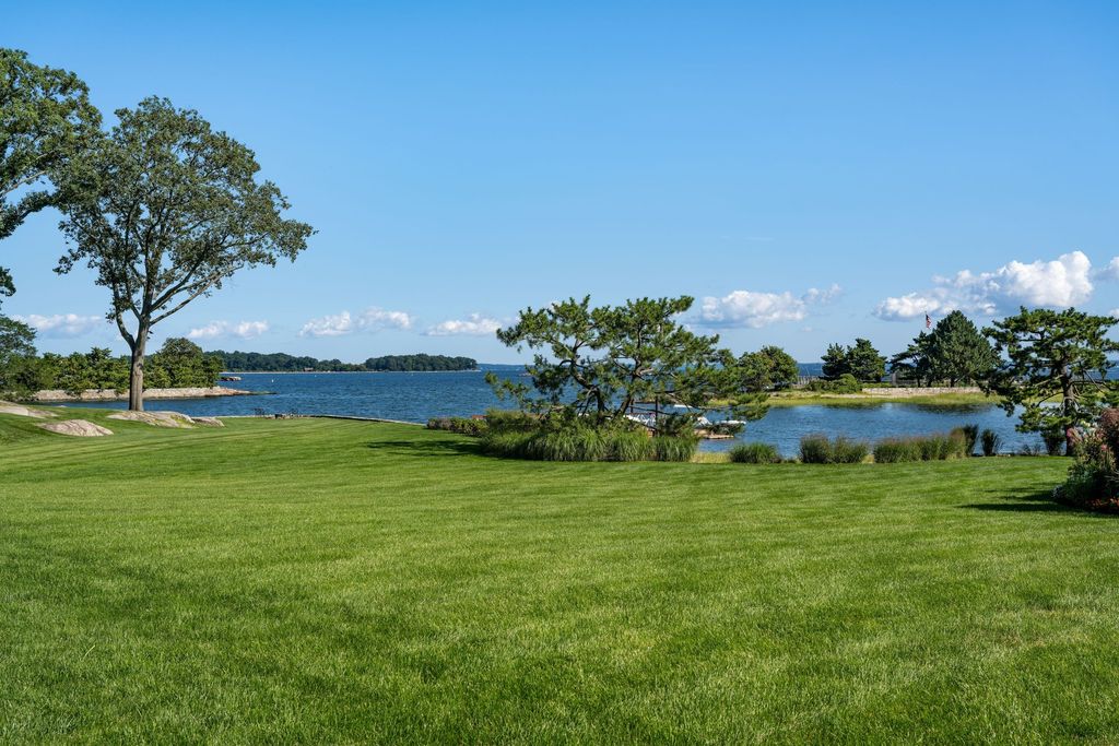 Exquisite $47.5 Million Waterfront French Manor in Exclusive Mead Point, Greenwich, Connecticut