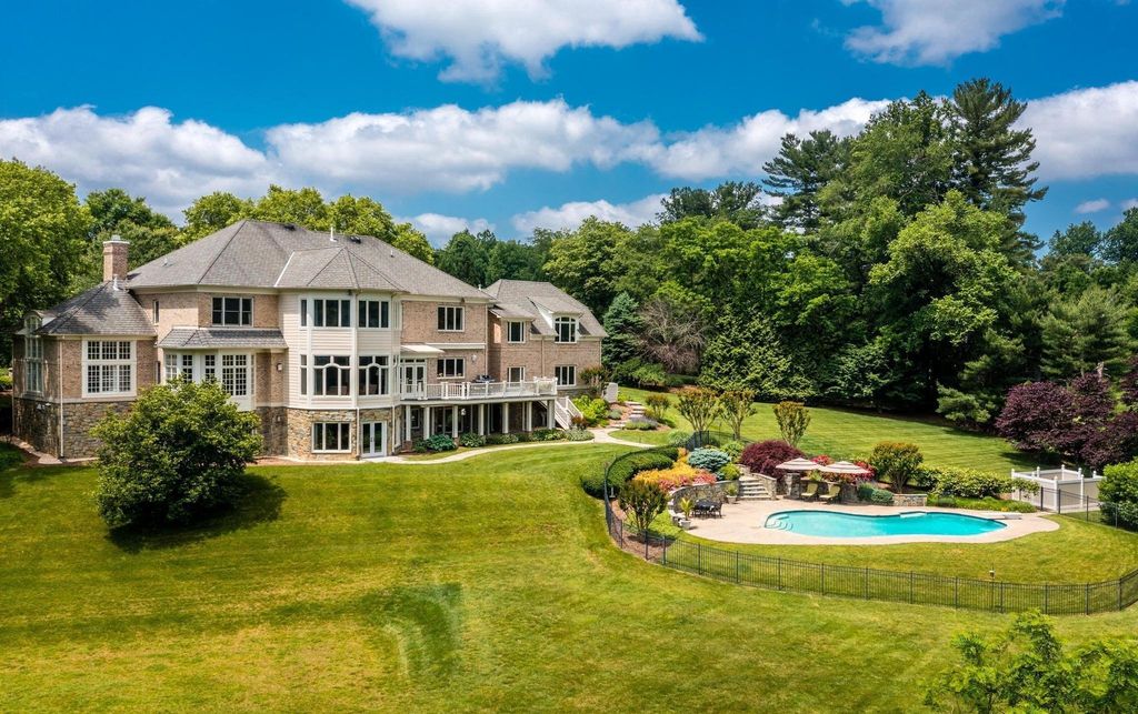 Great Falls, Virginia Estate with Captivating Grounds and Stunning Hardscaping, Asking $3.2 Million