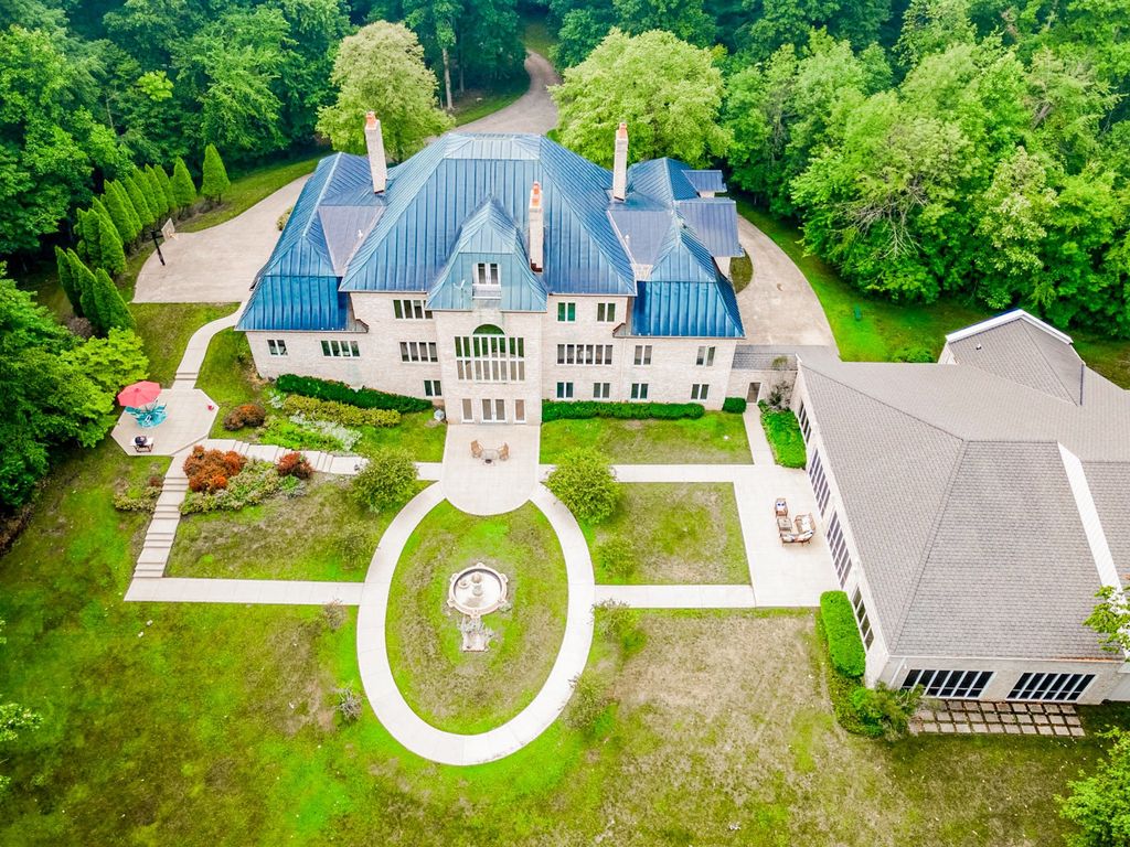 Idyllic 10 Acre Estate of Tranquility and Privacy in Fort Wayne, Indiana Listed at $3,499,900