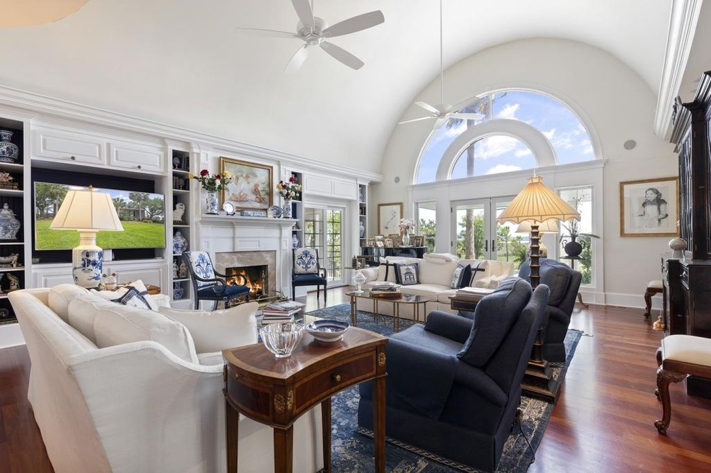 Island Oasis: Unique $3.5 Million Residence with Marsh Views in Mt Pleasant, South Carolina
