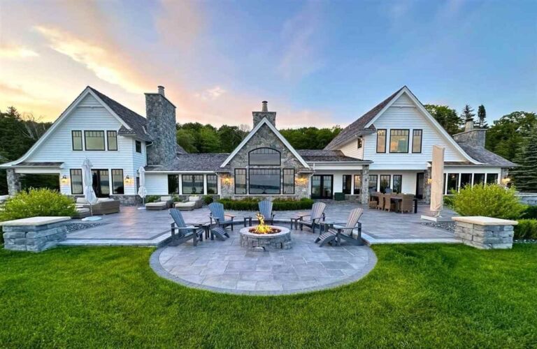 Lake Charlevoix’s Crown Jewel: Private Waterfront Estate