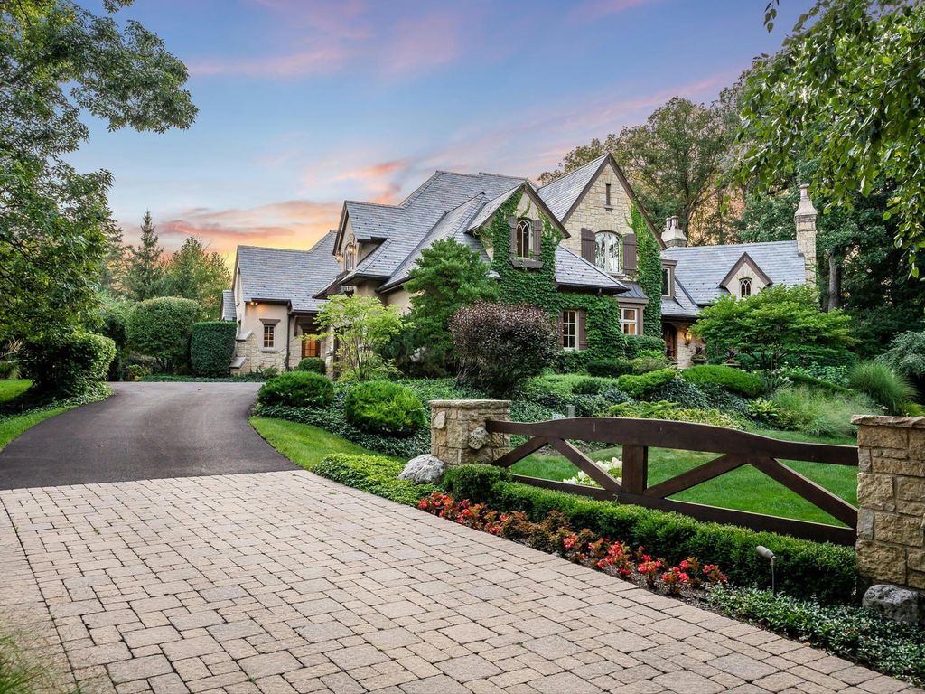 Luxurious Home Offers Ultimate Privacy and Seclusion in St. Charles, Illinois for $2.65 Million