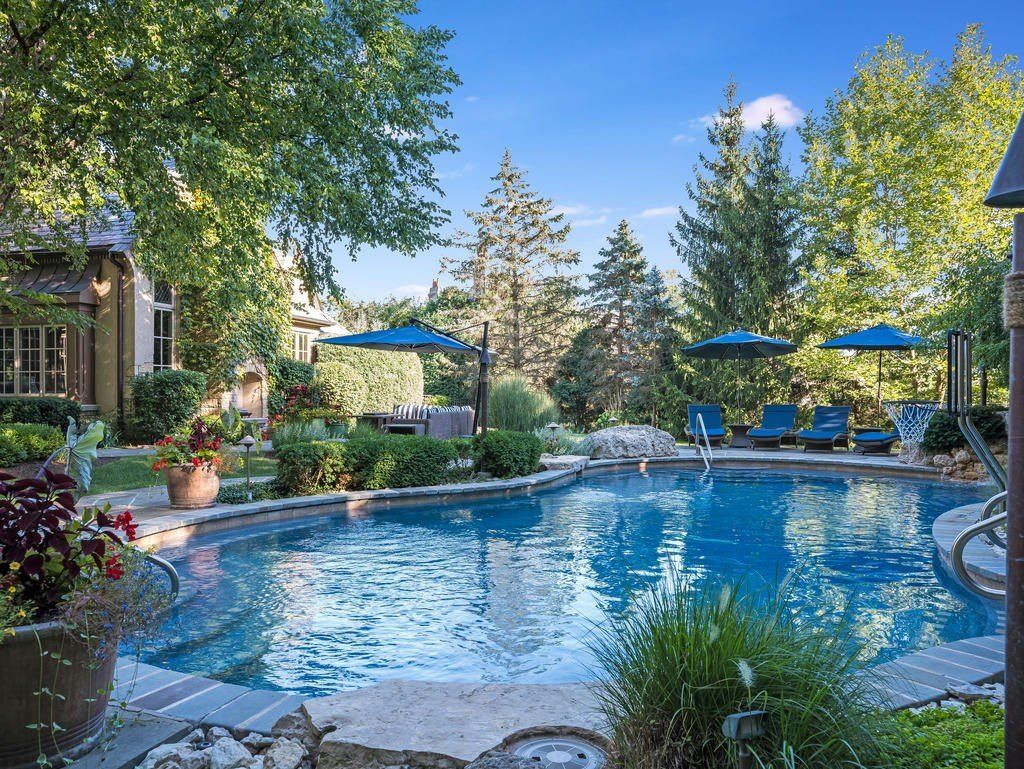 Luxurious Home Offers Ultimate Privacy and Seclusion in St. Charles, Illinois for $2.65 Million