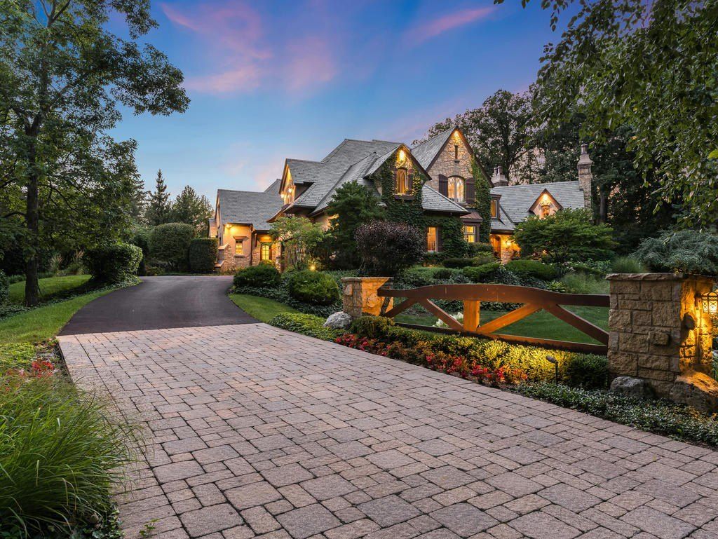 Luxurious Home Offers Ultimate Privacy and Seclusion in St. Charles, Illinois for $2.65 Million