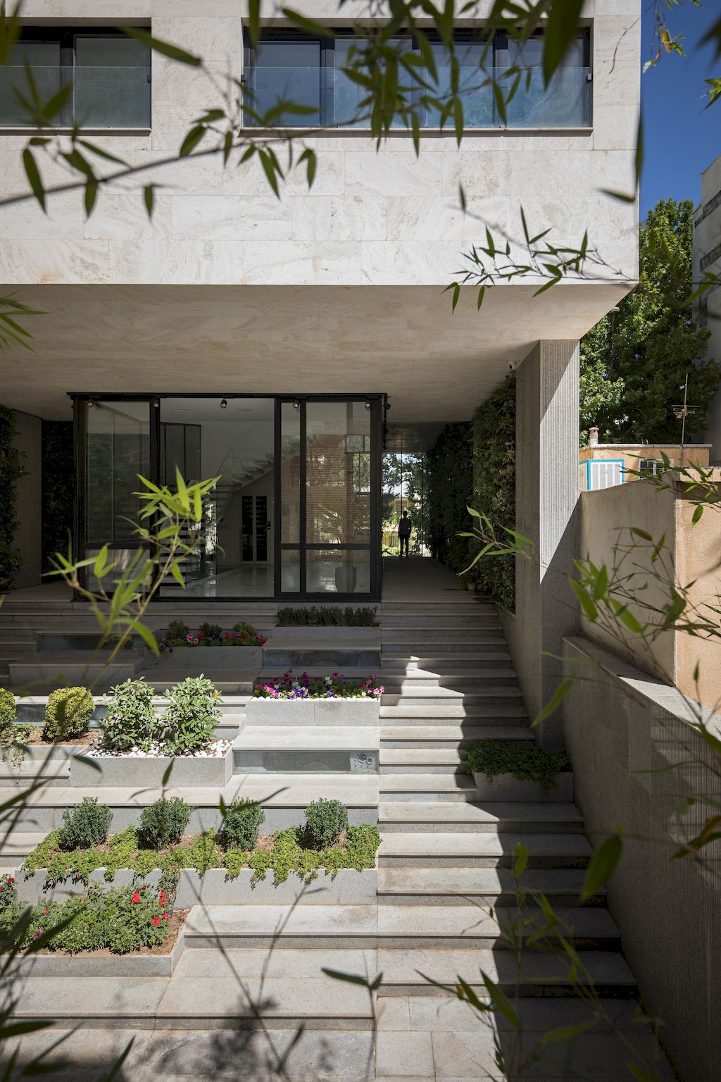 Outside-in House with Harmonious Space Connection by MA Office