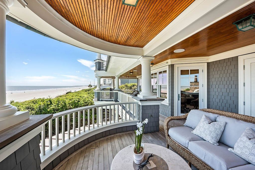 Rare Opportunity: Majestic Three-Story Oceanfront Residence on Johns Island, South Carolina, Priced at $13,999,000