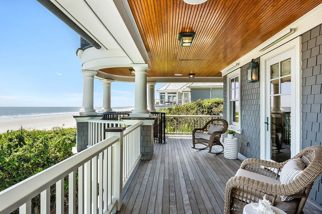 Rare Opportunity: Majestic Three-Story Oceanfront Residence on Johns Island, South Carolina, Priced at $13,999,000