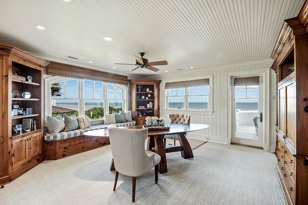 Rare Opportunity: Majestic Three-Story Oceanfront Residence on Johns Island, South Carolina, Priced at $13,999,000