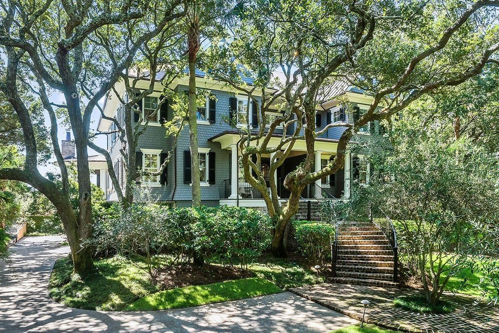 Rare Opportunity: Majestic Three-Story Oceanfront Residence on Johns Island, South Carolina, Priced at $13,999,000