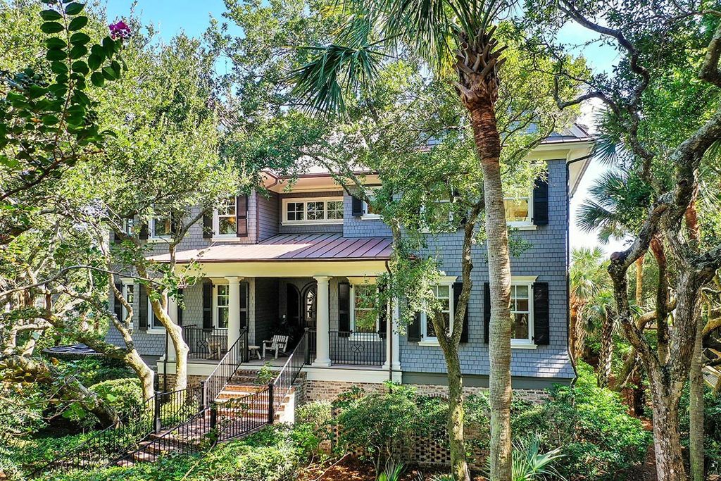 Rare Opportunity: Majestic Three-Story Oceanfront Residence on Johns Island, South Carolina, Priced at $13,999,000