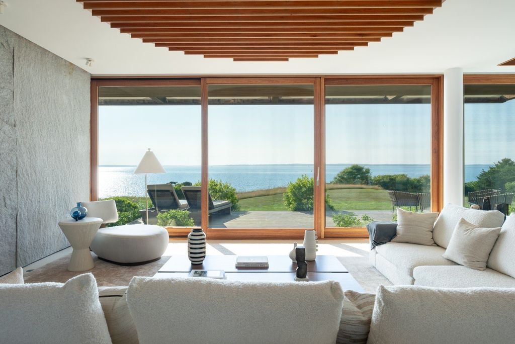 Seaside Splendor: Exquisite West Tisbury Beachfront Estate Listed at $26.5 Million