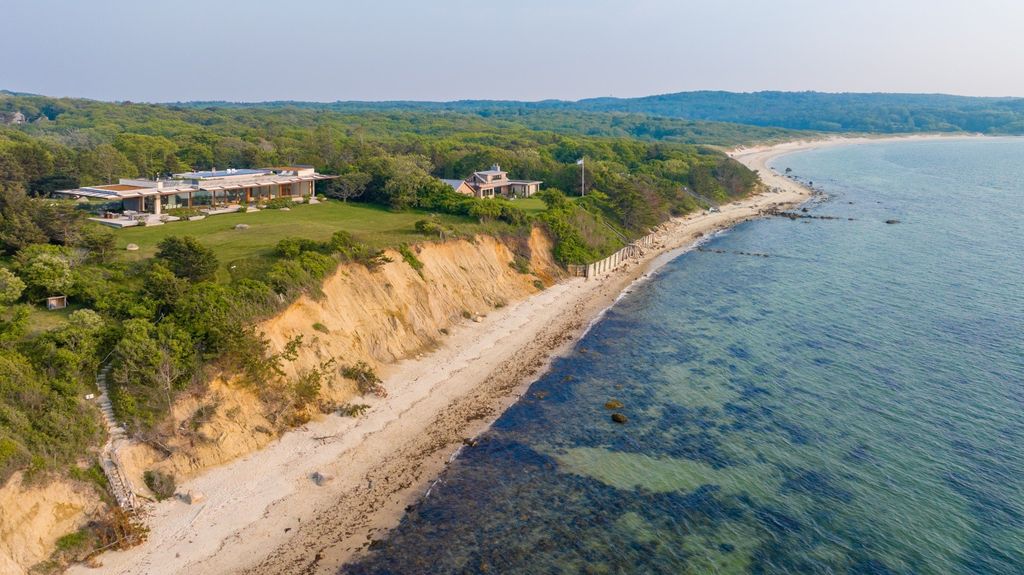 Seaside Splendor: Exquisite West Tisbury Beachfront Estate Listed at $26.5 Million