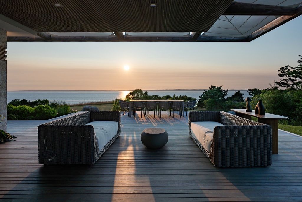 Seaside Splendor: Exquisite West Tisbury Beachfront Estate Listed at $26.5 Million