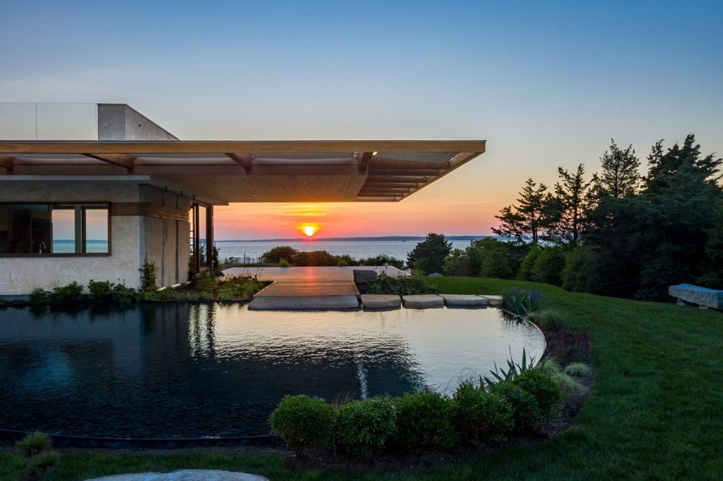 Seaside Splendor: Exquisite West Tisbury Beachfront Estate Listed at $26.5 Million