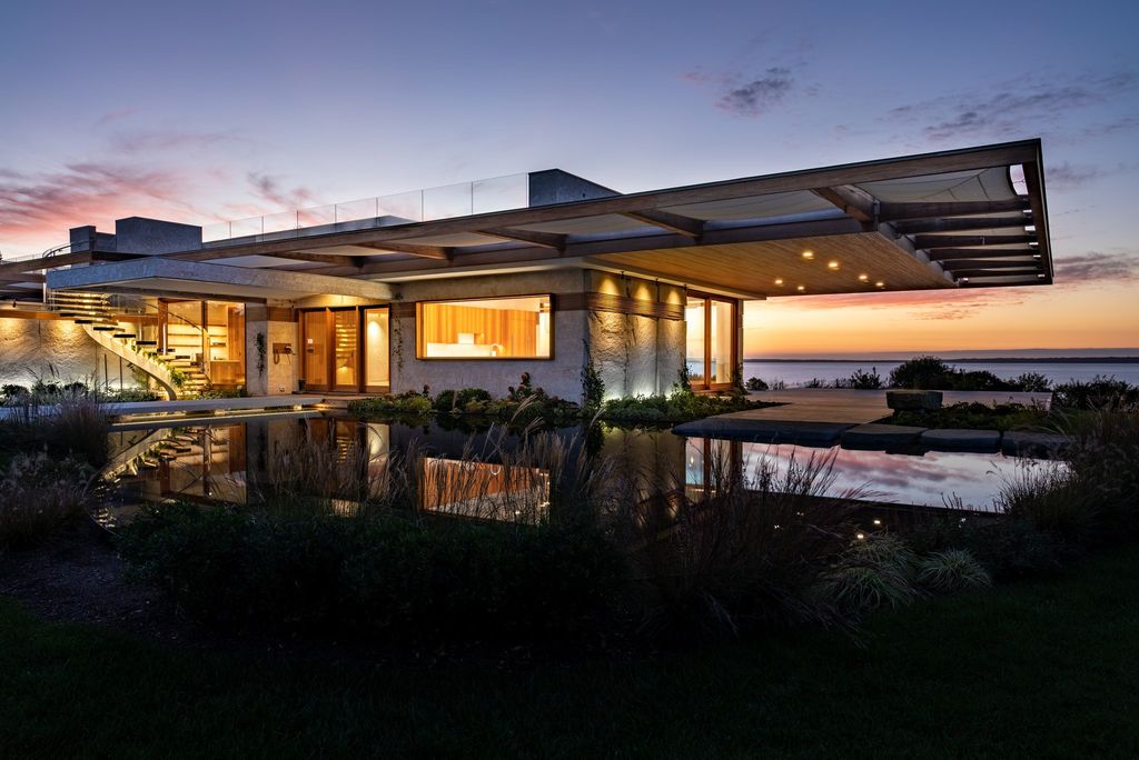 Seaside Splendor: Exquisite West Tisbury Beachfront Estate Listed at $26.5 Million