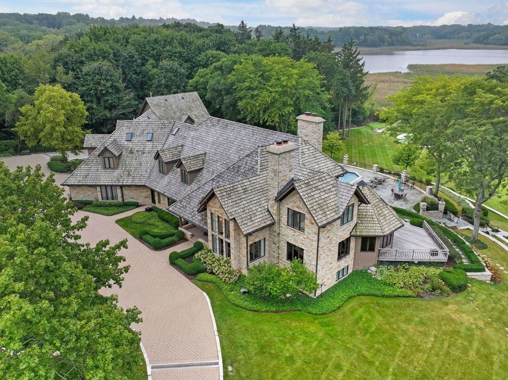 Sprawling Barrington Hilltop Mansion with Goose Lake Panorama Listed for $2.199 Million