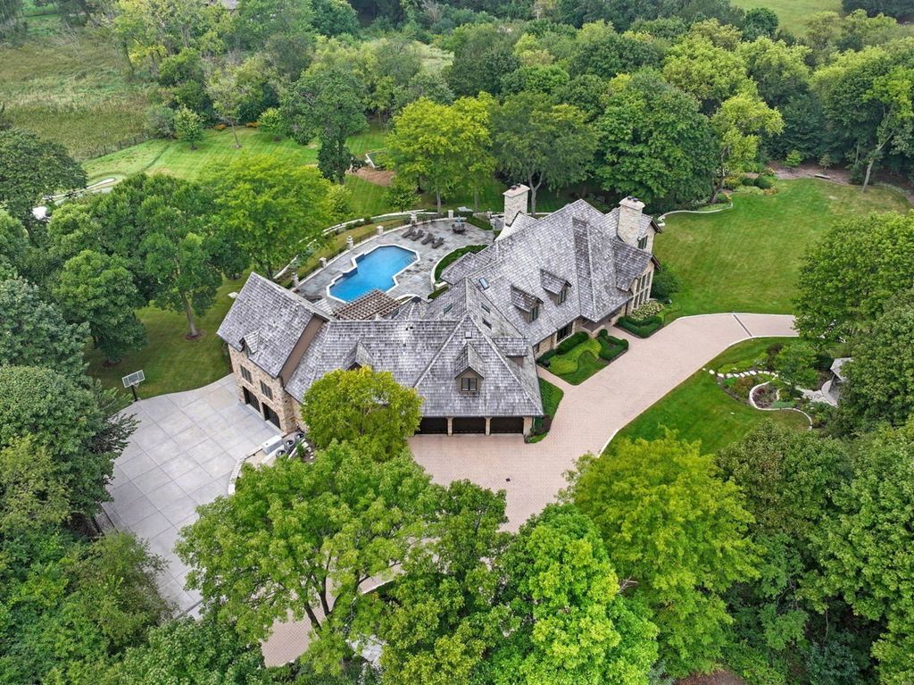 Sprawling Barrington Hilltop Mansion with Goose Lake Panorama Listed for $2.199 Million