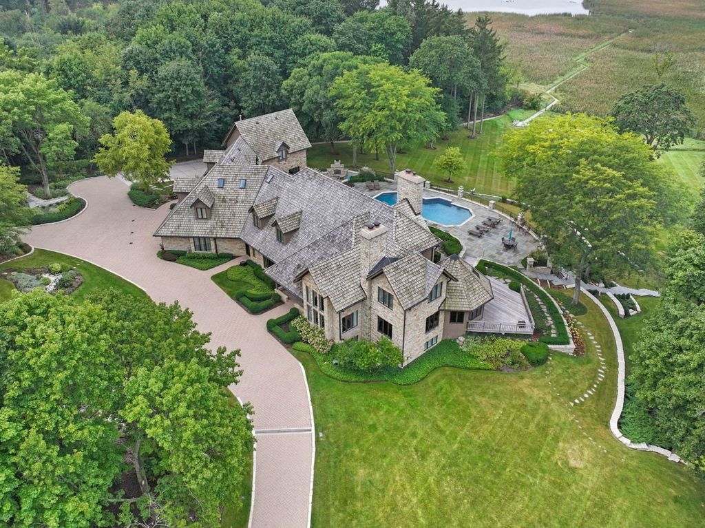 Sprawling Barrington Hilltop Mansion with Goose Lake Panorama Listed for $2.199 Million