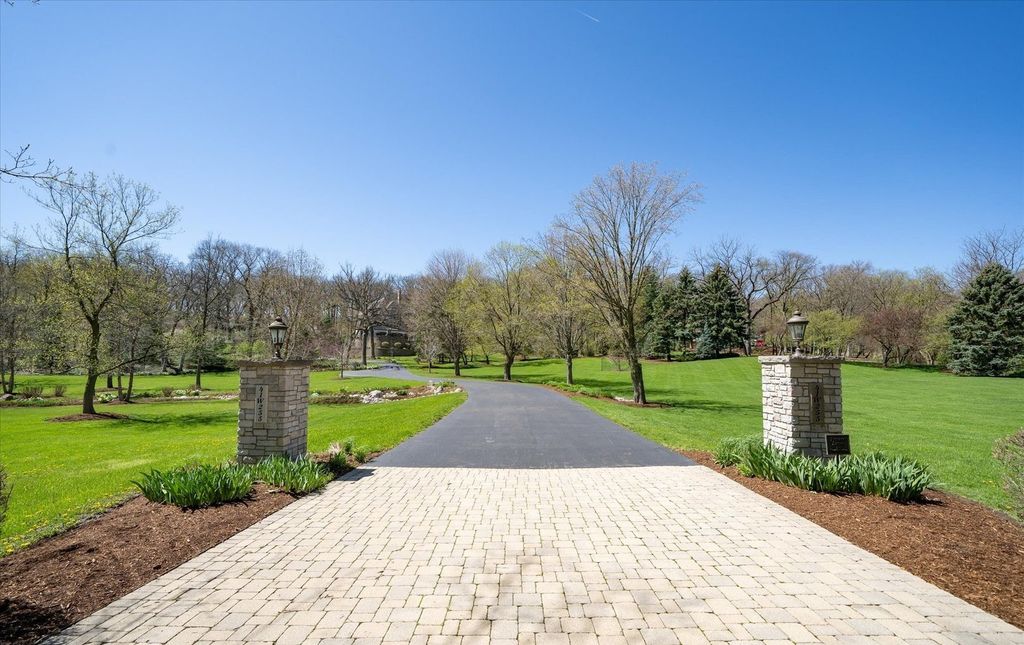 Stunning Custom-Built Home on 16 Acres of Magnificent Landscape in Elburn, Illinois for $3.498 Million