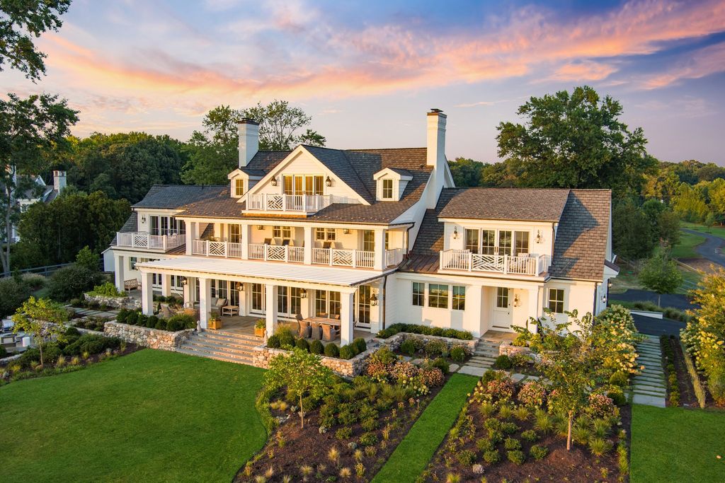 Timeless Elegance Meets Southern Charm: Georgian-Style Estate in Annapolis, Maryland for $8.295 Million