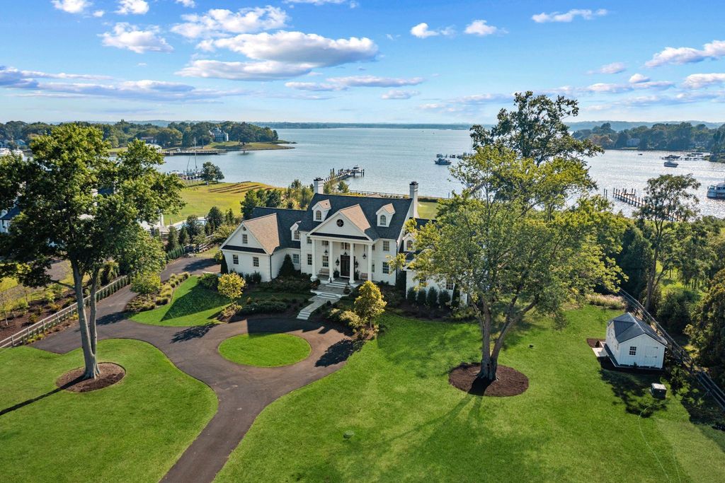 Timeless Elegance Meets Southern Charm: Georgian-Style Estate in Annapolis, Maryland for $8.295 Million
