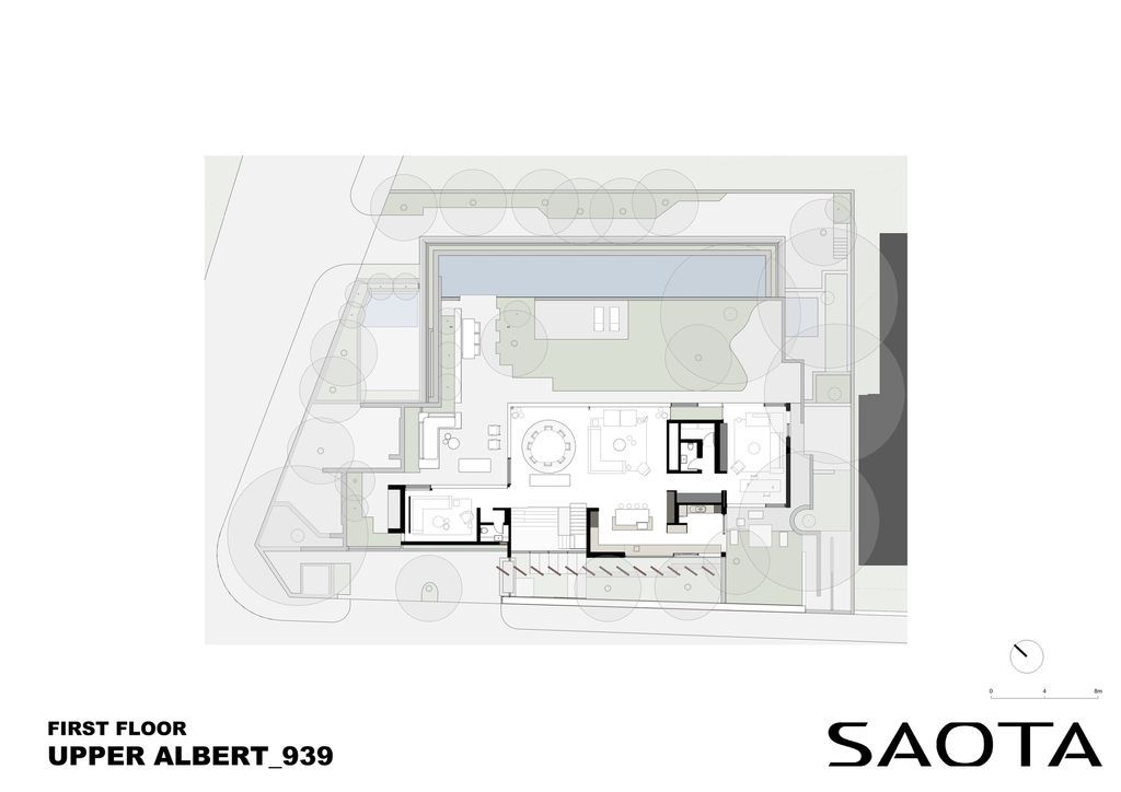 Upper Albert residence, combine aesthetics & natural textures by SAOTA