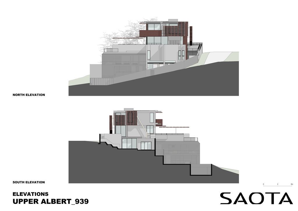 Upper Albert residence, combine aesthetics & natural textures by SAOTA