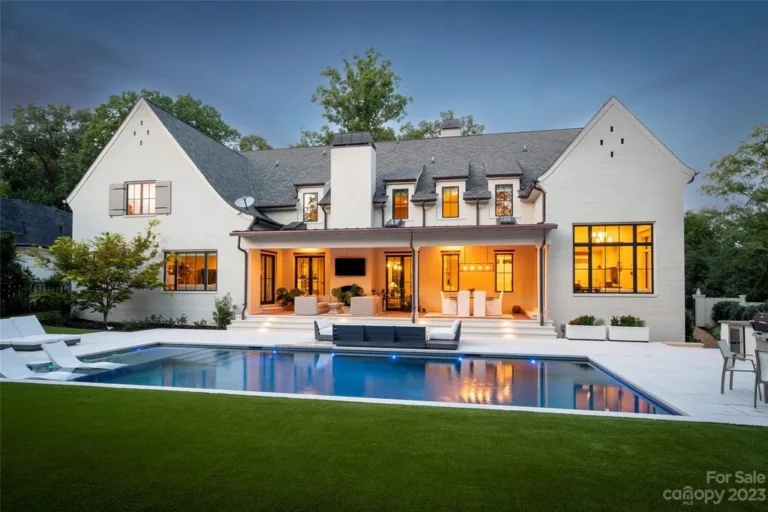 An Exquisite Home with Resort-Style Amenities in North Carolina for Sale at $4,695,000