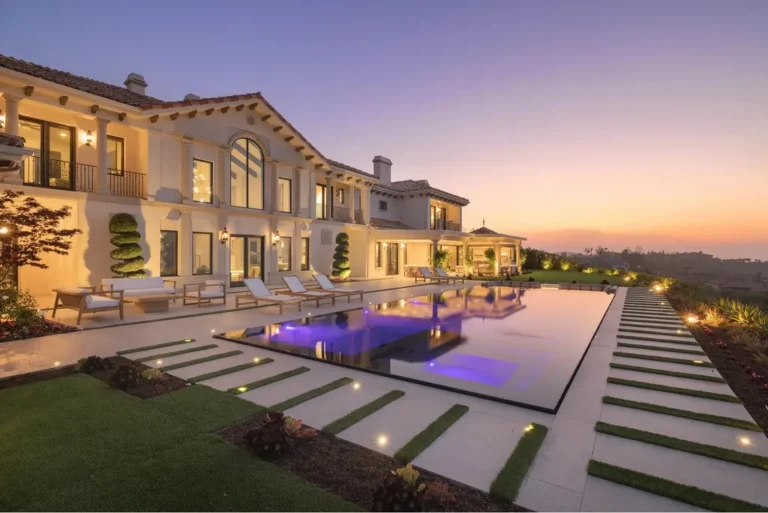 Timeless Elegance in Double-Gated Mediterranean Estate in Calabasas Asking $17,995,000