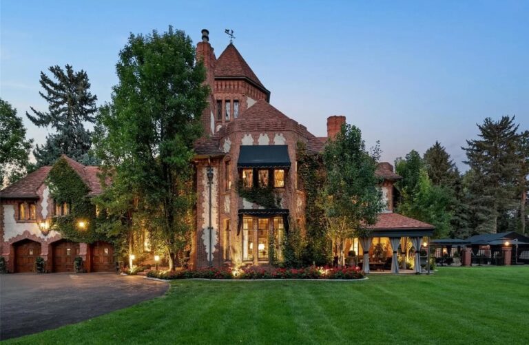 Enchanting Architectural Gem in Denver, CO: An Opulent Senator’s Residence for $10,695,000