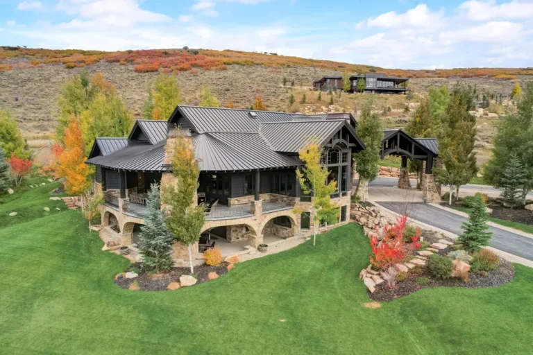 Exquisite Park City Luxury Home with Mountain Views for $11,900,000