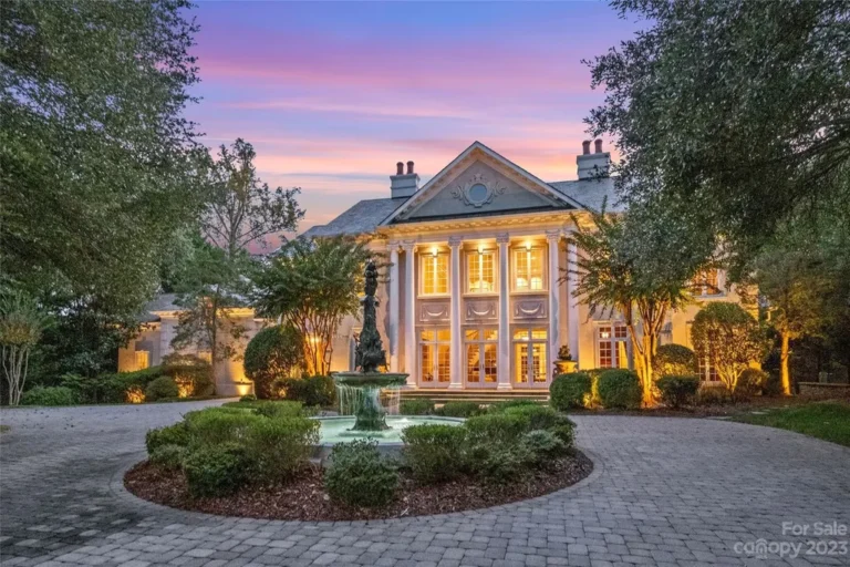 One of A Kind Estate on Picturesque Private 1.1 Acre Lot in North Carolina for Sale at $5,600,000
