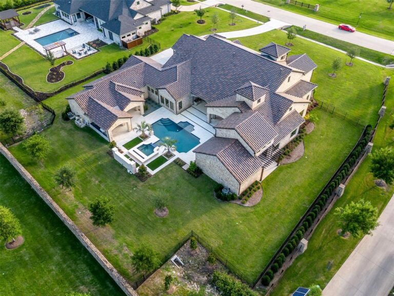 An Entertainer’s Dream Home in Texas Boasts The Epitome of Luxury Living Asking for $3,995,000