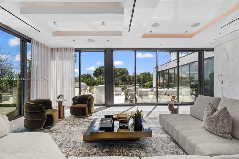 A 45 Million Contemporary Retreat in Miami's Exclusive Bay Point