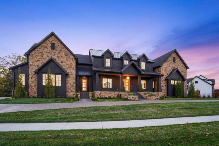 A True Architectural Marvel Meticulously Crafted Plain City, Ohio Gem