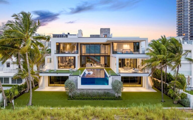 An Extraordinary Opportunity to Own $40 Million Unparalleled Beachfront Luxury Estate in Fort Lauderdale