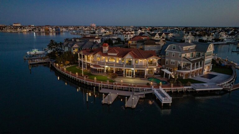 Bayfront Marvel in Ocean City: Unbelievable Mansion Lists at $12,995,000
