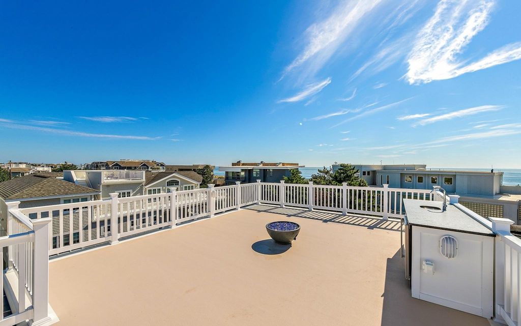 Beachfront Home in Long Beach Township, New Jersey Listed at $6.595 Million for Large Families and Entertainers