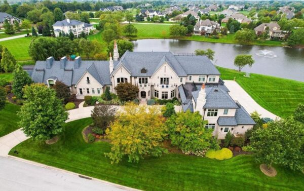 European-Inspired Opulence Meets Modern Luxury in Chesterton, Indiana ...